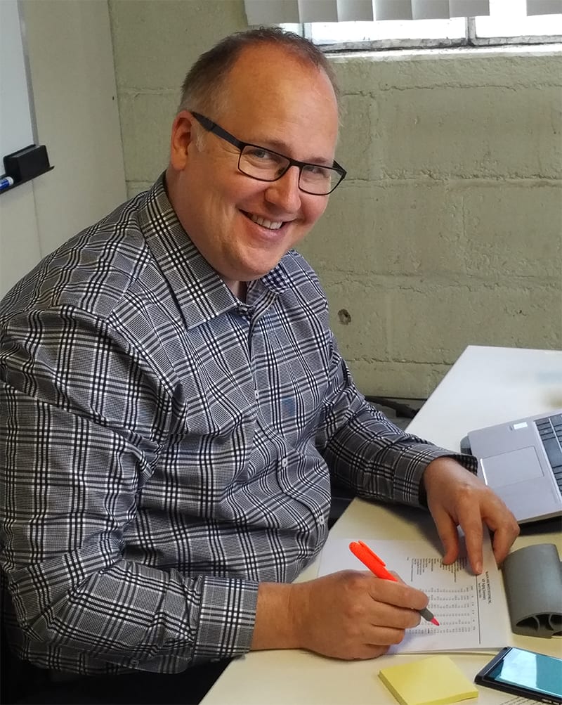 Marc Lindner, President of Black & White Roofing